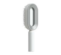 Jumuao - Spazzola districante per capelli, per donne, uomini e bambini, per ricci, lunghi e corti, per districare e curare i capelli normali (bianco)