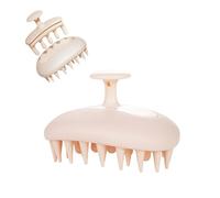 Jumuao - Spazzola massaggiante in silicone per cuoio capelluto, shampoo, spazzola per massaggiare il cuoio capelluto, spazzola per shampoo, peeling e stimolare la crescita dei capelli, riduzione della