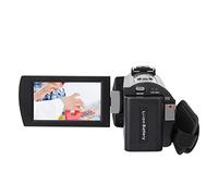 JUMZ Videocamera Vlogging, videocamera Mini DV con riconoscimento facciale per per Regali di Compleanno per Le Vacanze per Adolescenti, Bambini, Principianti(Occhiali Standard + teleobiettivo)