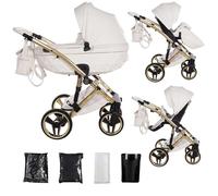 Junama Passeggino Candy 2in1 3in1 4in1 (02 - white e oro, 2in1)