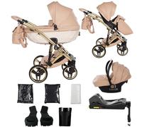 Junama Passeggino Candy 2in1 3in1 4in1 (05 - beige, 4in1 con base ISOFIX)