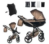 Junama Passeggino TRIO Diamond Fluo 03 Marrone - 2in1 3in1 4in1 + ombrellino (2 in 1)