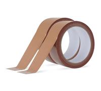 JUNART 2 rotoli di nastro corazzato resistente all'acqua, 4 cm x 10 m, colore marrone, per guarnizioni di tubo, riparazioni di tetto, guarnizioni per tende, ecc.