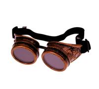 Junbyuhu Vintage Victorian Steampunk Occhiali Unisex Stile Steampunk Stile Gotico Occhiali Saldatura Punk Occhiali Protettivi
