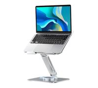 JUNCHENG1008 360° Rotation Laptop/Tablet Stand, Aluminum Alloy Adjustable Laptop Cooling Base per Portatile
