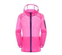 junchuang Giacca Impermeabile Antivento Leggera Impermeabile Unisex per Giacca a Vento per Corsa, Escursionismo, Pesca