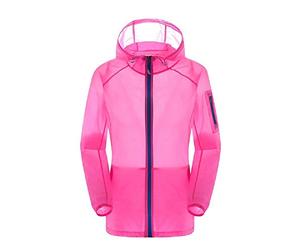 junchuang Giacca Impermeabile Antivento Leggera Impermeabile Unisex per Giacca a Vento per Corsa, Escursionismo, Pesca