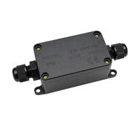 Junction Box Outdoor Waterproof IP68 3 - Dustproof Waterproof Sealing Protector | 2/3-Way Plug Cord Connector Boxes | For Garden Yard Pathway Balcony Patio Landscape Roof Gate Power Strip Light
