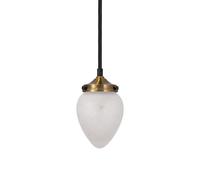 June 11 Lampadario Smerigliato Bianco