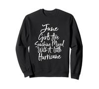 June Girls Sunshine Mixed Little Hurricane Felpa