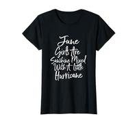 June Girls Sunshine Mixed Little Hurricane Maglietta