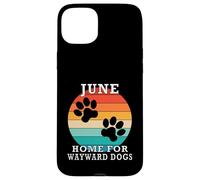 June Home For Wayward Dogs Cognome Custodia per iPhone 15 Plus