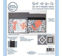 June Tailor Quilt As You Go Project Bag Kit-Black Zippity-Do-Done(TM)