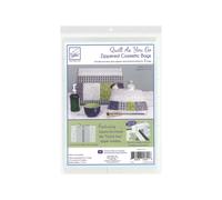 June Tailor Zippity Doo Borse per cosmetici (2) - Cerniera grigio chiaro