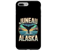 Juneau Alaska Balena Nord e Luci Paesaggio Custodia per iPhone 7 Plus/8 Plus