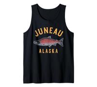 Juneau Alaska Sockeye Pesca al Salmone Souvenir Canotta