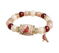 Junerain Bracciale di Benessere e Speranza Edizione Limitata 2026 con Charm Uccellino, Gioiello Primavera per Forza, Speranza e Gioia, Regali di Bijoux per Donne, Mamme, Sorelle e Amiche
