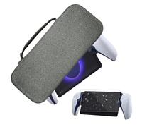 Junerain Compatibile con Custodia da Viaggio da Viaggio e Proteggi Schermo for Portale PS5, Pellicola Rigida da Trasporto con Pellicola Temperata a Bolle Anti-Impronte Durezza 9H for Accesso