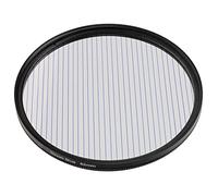 Junestar Obiettivo Filtro per Fotocamera Digitale con Effetto Striato da 82 Mm per, Migliora L'abbagliamento, Crea un Effetto Cinematografico Ampio Schermo, Impermeabile,