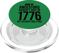 Juneteenth 1865 Freedom Ancestors Celebration PopSockets PopGrip per MagSafe