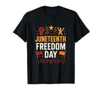 Juneteenth 1865 Freedom Day Vintage Black History African Maglietta