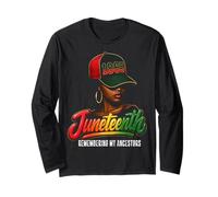 Juneteenth 1865 Remembering My Ancestors Black Women Maglia a Manica