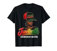 Juneteenth 1865 Remembering My Ancestors Black Women Maglietta