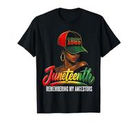 Juneteenth 1865 Remembering My Ancestors Black Women Maglietta
