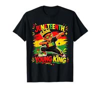 Juneteenth 1865 Young King Freedom Celebration Maglietta