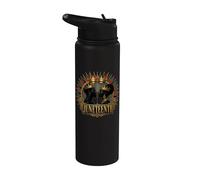 Juneteenth Black King Queen Freedom Pride Stainless Steel Insulated Water Bottle