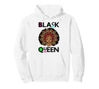 Juneteenth Black Queen 1865 4 luglio Melanina Femminile Sista Felpa con Cappuccio