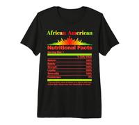 Juneteenth Black Valori Nutrizionali Uomini Donne Ragazze Ragazzi Amore Maglietta Premium
