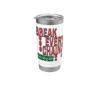 Juneteenth Break Every Chain Freeish 1865 Uomini Donne Ragazzo Ragazza Bicchiere termico in acciaio inox doppia parete