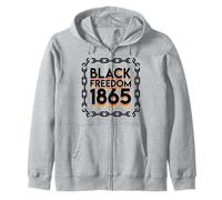 Juneteenth Break Every Chain Freeish 1865 Uomini Donne Ragazzo Ragazza Felpa con Cappuccio