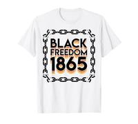 Juneteenth Break Every Chain Freeish 1865 Uomini Donne Ragazzo Ragazza Maglietta