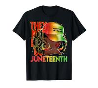 Juneteenth Camicie Donna African American Freedom Black Pride Maglietta
