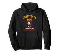 Juneteenth Celebrando Black Freedom Cool Women's African Felpa con Cappuccio