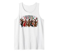 Juneteenth Celebrate Freedom African American Family Canotta