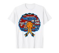 Juneteenth è Il Mio Giorno dellindipendenza 4 luglio Donne Nere Maglietta