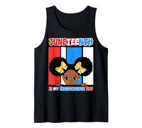 Juneteenth è Il Mio Giorno dell'indipendenza Little Miss Black Queen Canotta