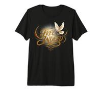 Juneteenth Free Indeed Dove Broken Chain Maglietta Premium