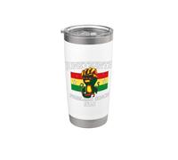 Juneteenth Free-Ish Since 1865 Bicchiere termico in acciaio inox doppia parete
