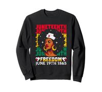 Juneteenth Freedom 19 giugno 1865 Felpa