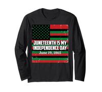 Juneteenth Freedom Day 1865 Celebration Maglia a Manica