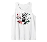 Juneteenth Freedom Day Emancipation Fist Canotta
