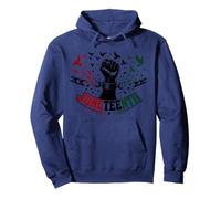 Juneteenth Freedom Day Emancipation Fist Felpa con Cappuccio