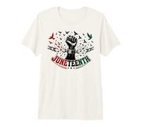 Juneteenth Freedom Day Emancipation Fist Maglietta Premium