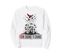 Juneteenth Freedom Day from Chains to Change Felpa