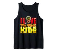 Juneteenth I Love My Black King Uomini Marito Figlio Fratello Bruh Canotta