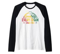 Juneteenth La catena che si spezza dal 1865 Storia nera Maglia con Maniche Raglan